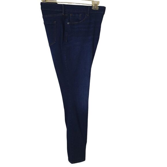 Old Navy Jeans 16 Mid-Rise Pop Icon Skinny Denim Blue Jeans 16 NWOT - Picture 6 of 8